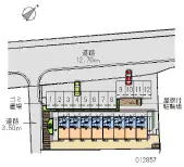 ★手数料０円★府中市府川町　月極駐車場（LP）